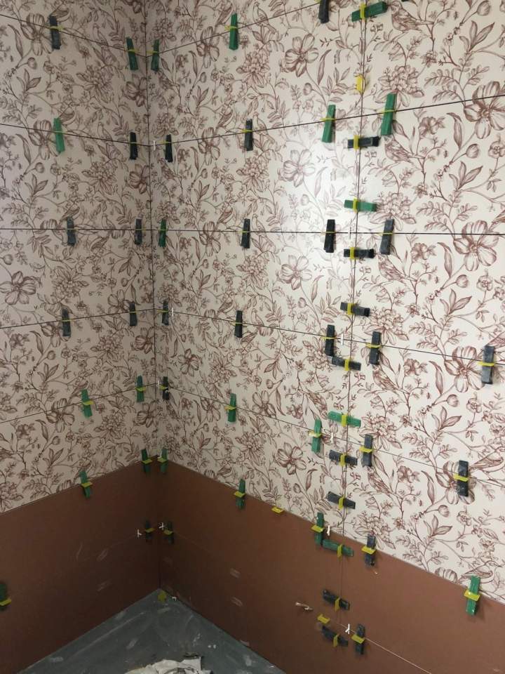 Carrelage mural cuisine moderne à Rochefort